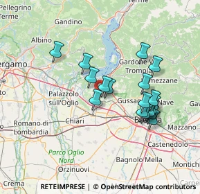 Mappa Via Torre, 25046 Cazzago San Martino BS, Italia (12.69944)