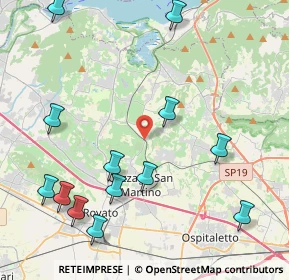 Mappa Via Torre, 25046 Cazzago San Martino BS, Italia (5.08154)