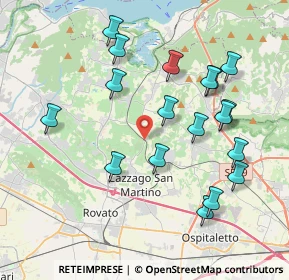 Mappa Via Torre, 25046 Cazzago San Martino BS, Italia (4.02278)