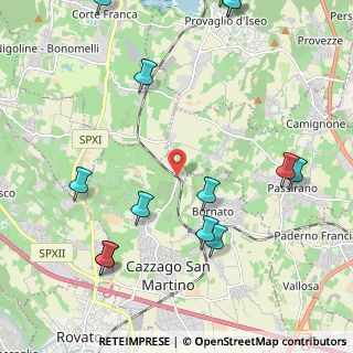 Mappa Via Torre, 25050 Passirano BS, Italia (2.81429)