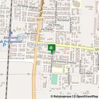 Mappa Piazza Gabbin, 9, 31022 Preganziol, Treviso (Veneto)