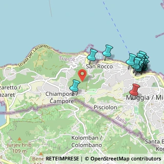 Mappa Strada Per Fontanella, 34015 Muggia TS, Italia (1.316)