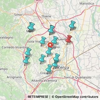 Mappa Via Kennedy, 36030 Motta VI, Italia (6.6225)