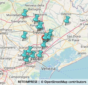 Mappa Via delle Industrie, 31032 Casale sul Sile TV, Italia (12.2)