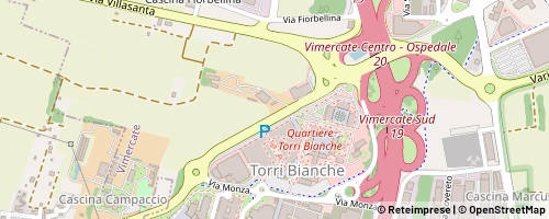 Mappa Vimercate