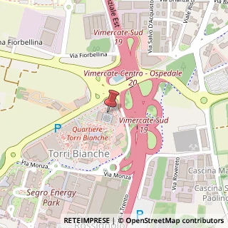 Mappa Via Torri Bianche, 8, 20871 Vimercate, Monza e Brianza (Lombardia)