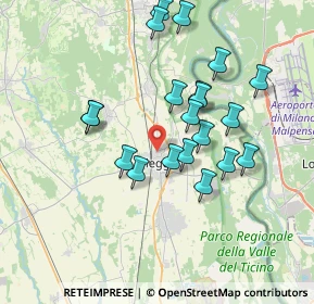 Mappa Viale Parco Mazza, 28047 Oleggio NO, Italia (3.3615)