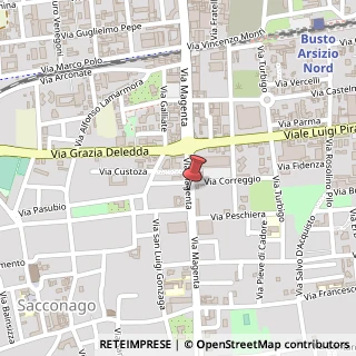 Mappa Via Magenta, 52/2, 21052 Busto Arsizio, Varese (Lombardia)