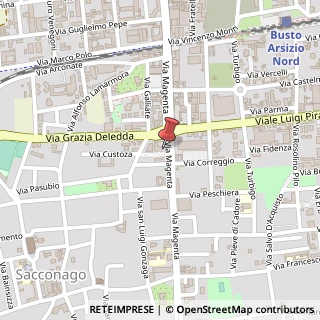 Mappa Via Magenta, 48, 21052 Busto Arsizio, Varese (Lombardia)