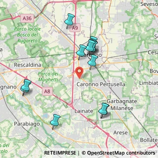 Mappa Via Giuseppe Verdi, 21040 Origgio VA, Italia (4.00385)