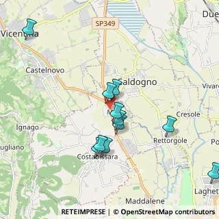 Mappa SS Pasubio, 36030 Vicenza VI (1.87182)