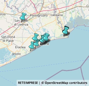 Mappa Via San Giuseppe, 30021 Caorle VE, Italia (8.27786)