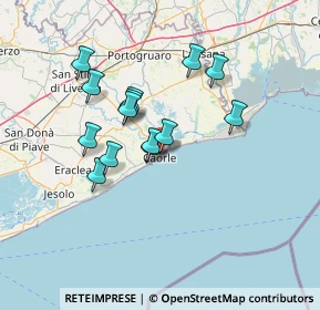 Mappa Via dei Licovi, 30021 Caorle VE, Italia (11.33143)
