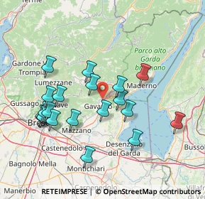 Mappa Via Circonvallazione, 25089 Villanuova Sul Clisi BS, Italia (14.839)