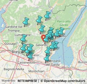 Mappa Via Circonvallazione, 25089 Villanuova Sul Clisi BS, Italia (10.6415)