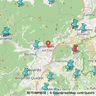 Mappa Via Circonvallazione, 25089 Villanuova Sul Clisi BS, Italia (3.5675)