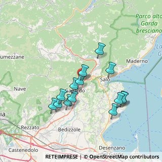Mappa Via Circonvallazione, 25089 Villanuova Sul Clisi BS, Italia (6.72929)