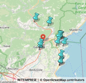 Mappa Via Circonvallazione, 25089 Villanuova Sul Clisi BS, Italia (6.56333)