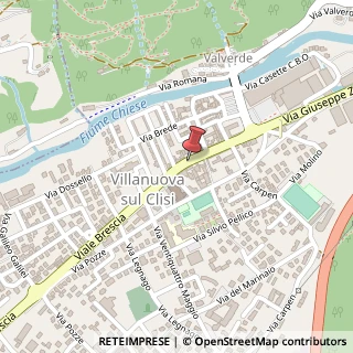 Mappa Piazza Caduti, 17, 25089 Villanuova sul Clisi, Brescia (Lombardia)