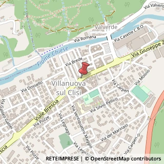 Mappa Piazza Caduti,  2, 25089 Villanuova sul Clisi, Brescia (Lombardia)