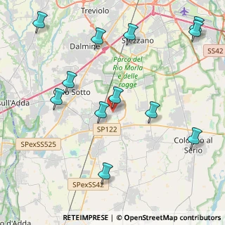Mappa Via Raffaello Sanzio, 24049 Verdello BG, Italia (4.97)