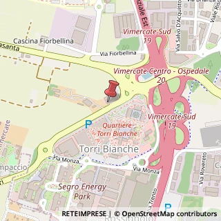 Mappa Via Milano, 102, 20871 Vimercate, Monza e Brianza (Lombardia)