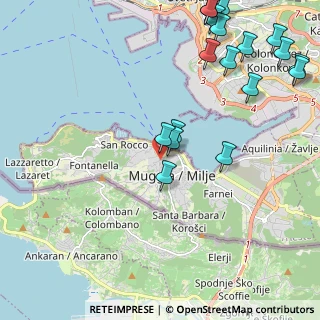 Mappa Via Gabriele D'Annunzio, 34121 Muggia TS, Italia (2.9065)