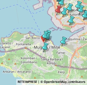 Mappa Via D'Annunzio Gabriele, 34015 Muggia TS, Italia (2.9065)