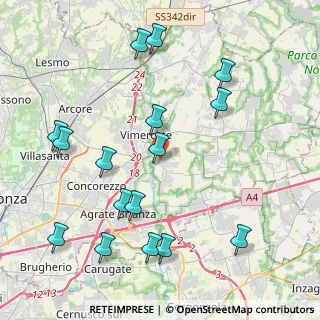 Mappa Via Edmondo de Amicis, 20875 Burago di Molgora MB, Italia (4.72)
