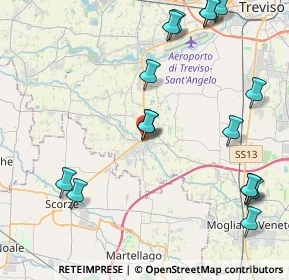 Mappa Via Giuseppe Mazzini, 31059 Zero Branco TV, Italia (5.16563)