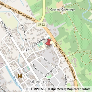 Mappa Via A. Rosmini, 10, 28074 Ghemme, Novara (Piemonte)