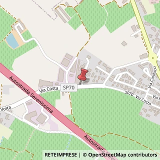 Mappa Via Costa, 54, 25030 Erbusco, Brescia (Lombardia)