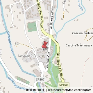 Mappa Via Silvio Colli, 14b, 13811 Tollegno, Biella (Piemonte)