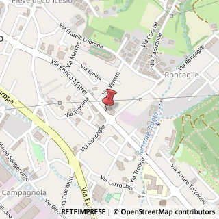 Mappa Via Enrico Mattei, 135, 25062 Concesio, Brescia (Lombardia)