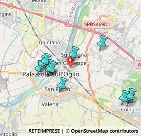 Mappa Via Marco Polo, 25036 Palazzolo sull'Oglio BS, Italia (1.91615)