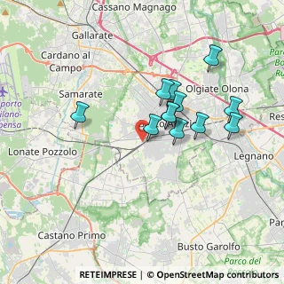 Mappa Via delle Capinere, 21052 Busto Arsizio VA, Italia (3.02417)