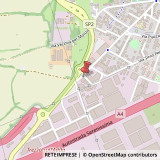 Mappa Via Cavour Camillo Benso, 109, 20056 Trezzo sull'Adda, Milano (Lombardia)