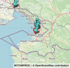 Mappa Via S. Giovanni, 34015 Muggia TS, Italia (11.76615)