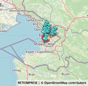 Mappa Via S. Giovanni, 34015 Muggia TS, Italia (18.78643)