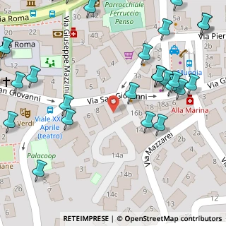 Mappa Via S. Giovanni, 34015 Muggia TS, Italia (0.09286)