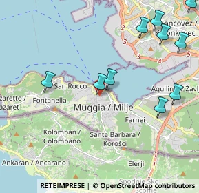 Mappa Via Signolo, 34015 Muggia TS, Italia (2.80583)