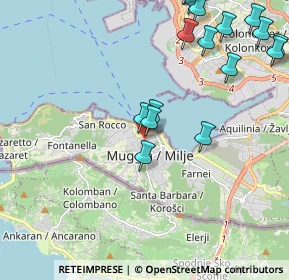 Mappa Via S. Giovanni, 34015 Muggia TS, Italia (2.834)