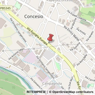 Mappa Via Europa, 142, 25062 Concesio, Brescia (Lombardia)