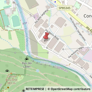 Mappa Via Paolo Borsellino, 2, 25062 Concesio, Brescia (Lombardia)