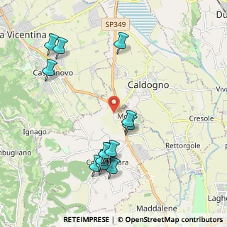 Mappa Via G. Oberdan, 36030 Motta VI, Italia (2.20154)