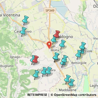 Mappa Via G. Oberdan, 36030 Motta VI, Italia (2.20737)