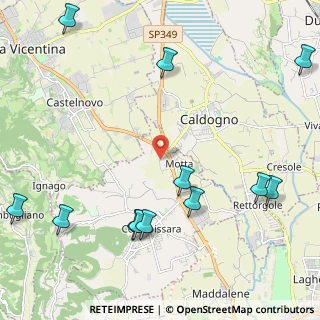 Mappa Via G. Oberdan, 36030 Motta VI, Italia (2.84083)