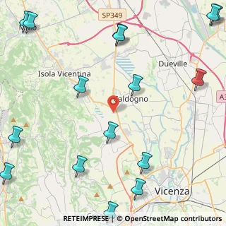 Mappa Via G. Oberdan, 36030 Motta VI, Italia (6.59)