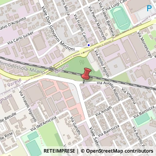 Mappa Via A. Robino, 117, 20025 Legnano, Milano (Lombardia)