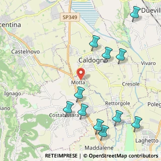 Mappa Via B. Croce, 36030 Motta VI, Italia (2.58273)